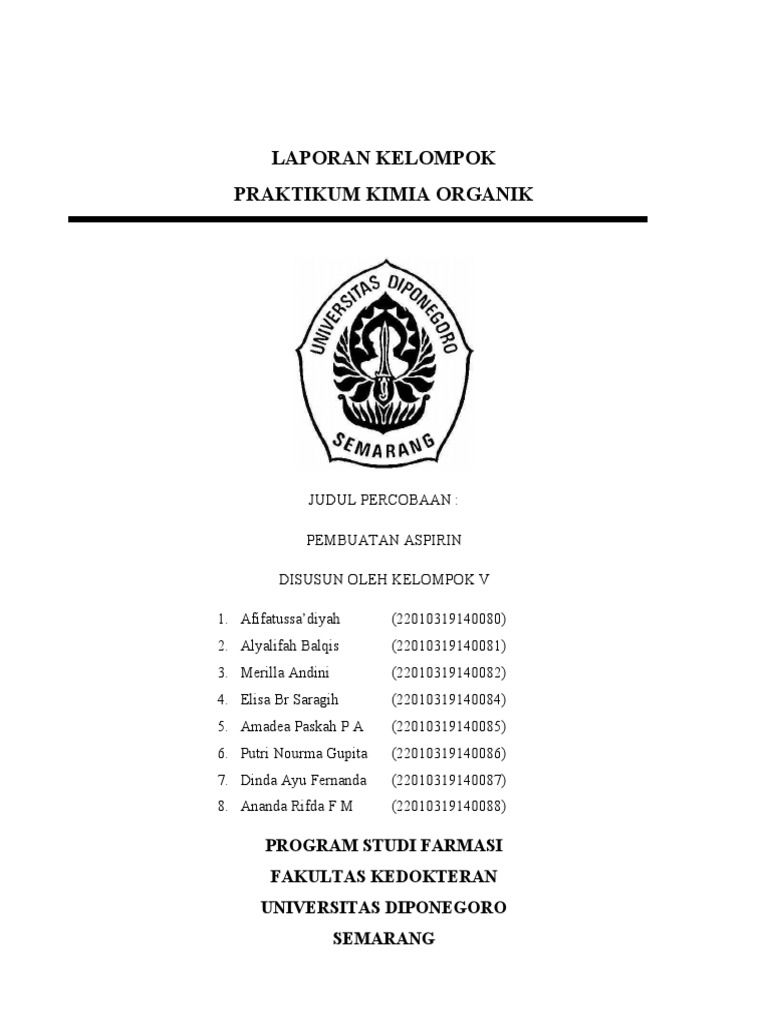 Pembuatan Aspirin 5 PDF