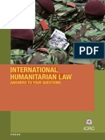 International Humanitarian Law: Answers To Your Questions