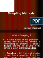 Sampling