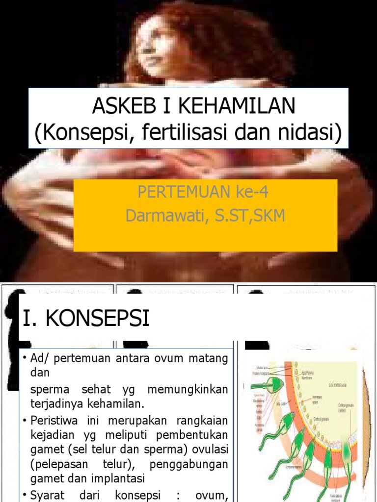 Pertemuan Ke 6 Konsepsi Fertilisasi D Nidasi Pdf
