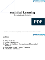 Statistical Learning - Introduction