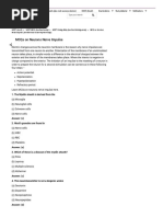 MCQs On Neurons Nerve Impulse