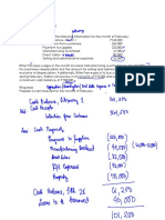 Problems - Cash Forecasting