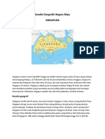 Kondisi Geografi Negara Maju (Singapura)