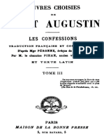 OEuvres Choisies de Saint Augustin (Tome 3) 000000926