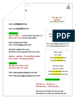 Grammar For TOEFL 3: Comparison Degree