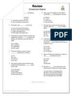 Review Comparison Degree