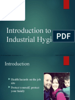 Introduction To Industrial Hygiene