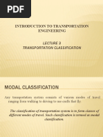 Introduction To Transportation Engineering