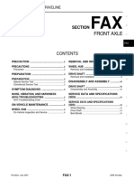 Front Axle: Section