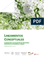 Guía Metodológica; Programas Municipales de Desarrollo Urbano;