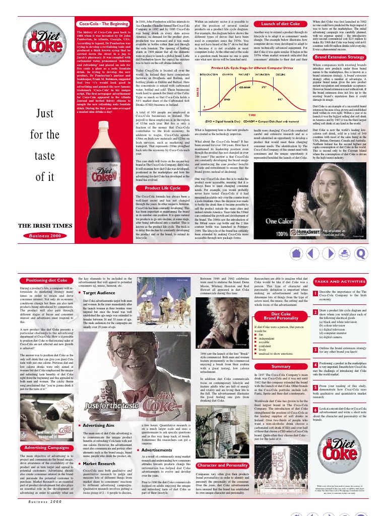 coca+cola+product+life+cycle Coca Cola Brand