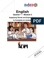 Grade 7 English Module 2