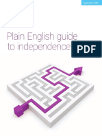 AICPA - Plain English Guide To Independence