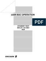 GSM BSC Operation: Student Text EN/LZT 123 3801 R2A