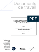 Whos Favored by Evaluative Voting An Experiment Conducted During The 2012 French Presidential Election