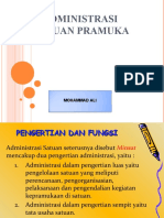 Administrasi Satuan Pramuka