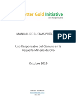 Manual Uso Responsable de Cianuro en La Pequeña Minería