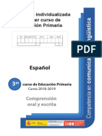 Evaluación individualizada de tercer curso de Educación Primaria sobre inventos históricos