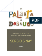 Sinay Sergio - La Palabra Al Desnudo