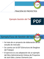 Ejemplo Gestion Del Tiempo