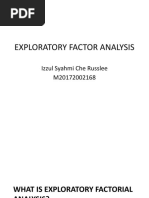 Exploratory Factor Analysis