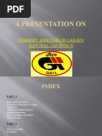 A Presentation On Gail (India)