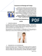 ERI - Algunos Comentarios de Fisiologia del Trabajo - Funciones Psicosensoriales