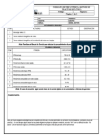 Formato de Pruebas de Pre-Entrega de Motor Tractor D9T (TWG)