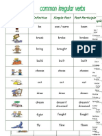 common irregular verbs