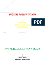 Digital Presentation: IT Vocational Based On Libre Office Subject Code 402