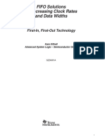 FIFO Solutions For Increasing Clock Rates and Data Widths: First-In, First-Out Technology