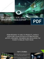 Top 5 Stories - GTC 2018 Design and Visualization