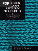 Philippe Julien - Devra B. Simiu - Jacques Lacan's Return To Freud - The Real, The Symbolic, and The Imaginary-New York University Press (1994)