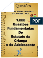 1000 questões ECA 1-10