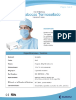 Ficha Tecnica Tapabocas Termosellado Importado