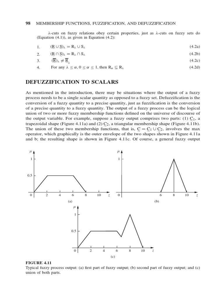 Defuzzification Methods in Fuzzy Logic | PDF | Mathematical Analysis ...
