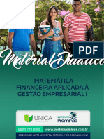 Módulo 2 - Matemática Financeira Aplicada À Gestão Empresarial - 1