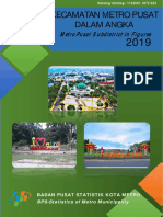 Kecamatan Metro Pusat Dalam Angka 2019