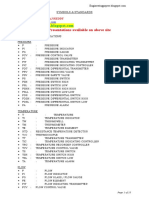 Instrumentation Symbols &amp Standards