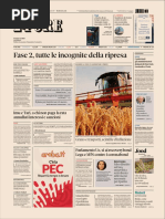 Il Sole 24 Ore 18 Aprile 2020