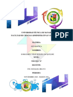 Resolución de Ejercicios - Estadistica