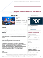 Competencia digital docente_ uso de Herramientas Ofimáticas en el Aula. I edición - UBUAbierta - _ Universidad de Burgos