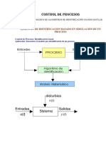 Control de procesos ejemplo basico de algoritmo usando matlab