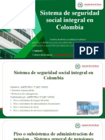 Presentacion Sistema de Seguridad Social Integral en Colombia