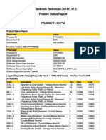 Cat Electronic Technician 2018C v1.0 Product Status Report