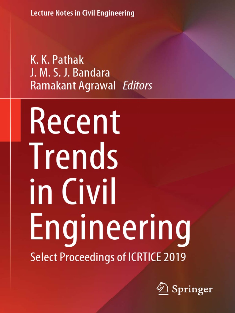 Recent Trends in Civil Engineering | PDF | Wind Tunnel | Drag