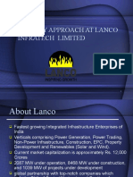 Quality Approach at Lanco Infratech Limited