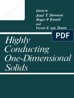 (Physics of Solids and Liquids) a. J. Berlinsky (Auth.), Jozef T. Devreese, Roger P. Evrard, Victor E. Van Doren (Eds.) - Highly Conducting One-Dimensional Solids-Springer US (1979)