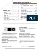 2004 Oldsmobile Alero Owner Manual